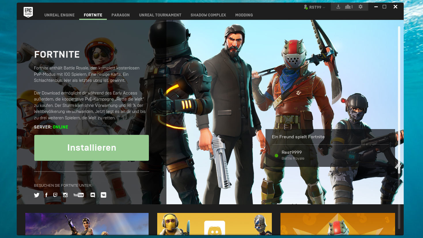 how to download epic games launcher